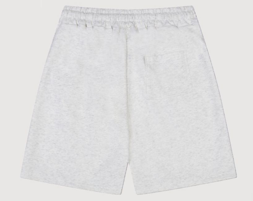 Fear of God Essentials Light Gray Red FOG Shorts