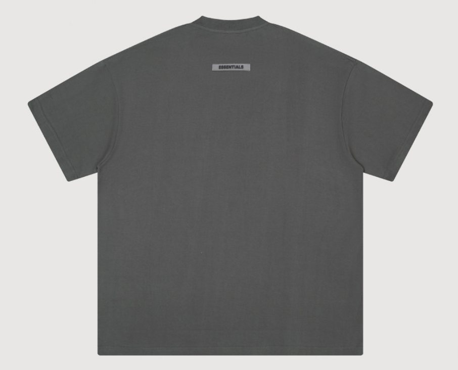Fear of God Essentials Three Vertical Bars Charcoal T-Shirt