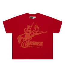 Sp5der Rodeo HW Tee Red
