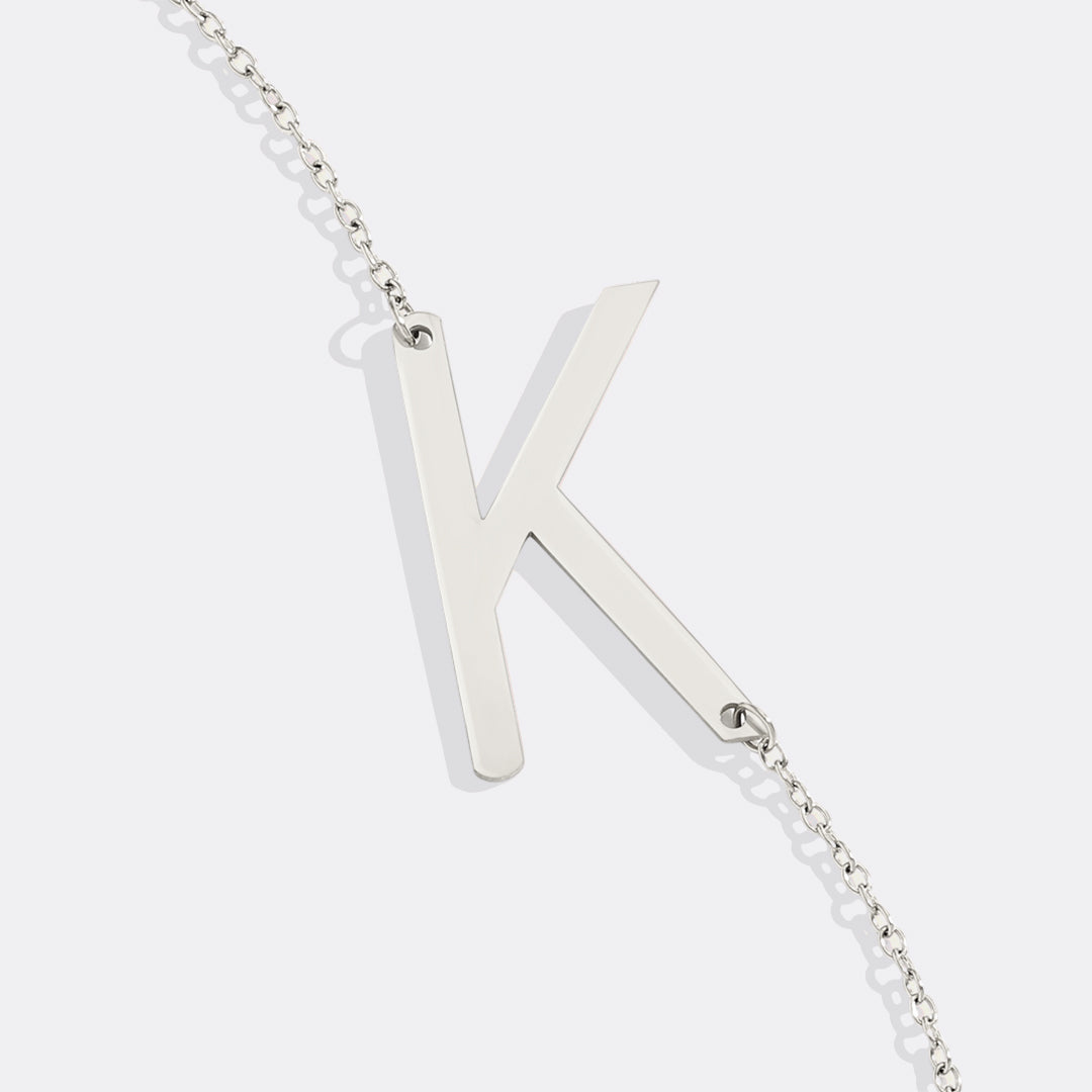 Statement Initial Necklace