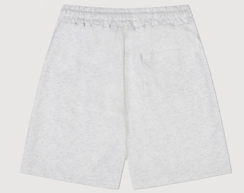 Fear of God Essentials Light Heather Gray Logo Shorts