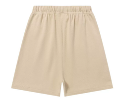 Fear of God Essentials Beige Tonal Logo Shorts