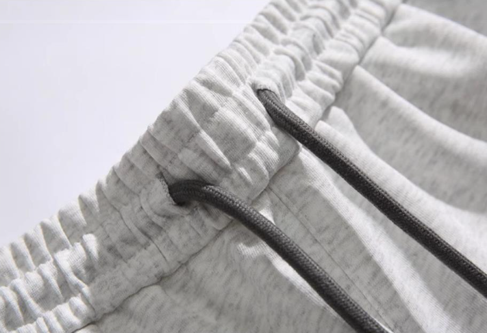 Fear of God Essentials Heather Grey Logo Sweat Shorts