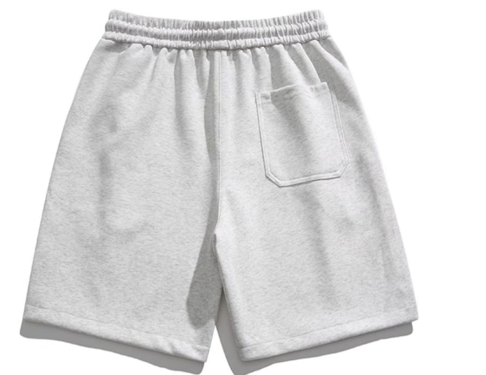 Fear of God Essentials Heather Grey Logo Sweat Shorts