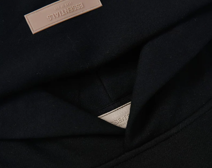 Fear of God Essentials 1977 Flocked Pullover Hoodie