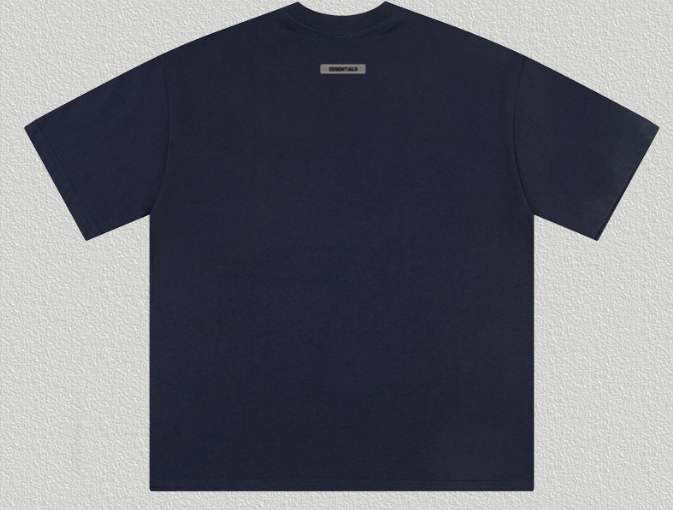 Fear of God Essentials Navy Reflective Tee