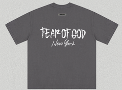 Fear of God Essentials New York Graphic Charcoal T-Shirt