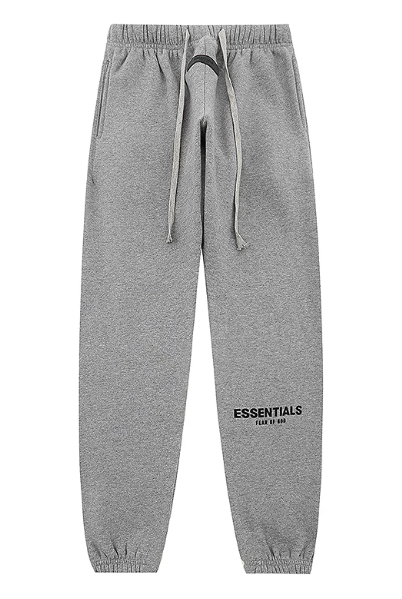 Fear of God Essentials Grey Tonal Logo Sweatpants