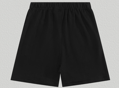 Fear of God Essentials Black Reflective Logo Shorts