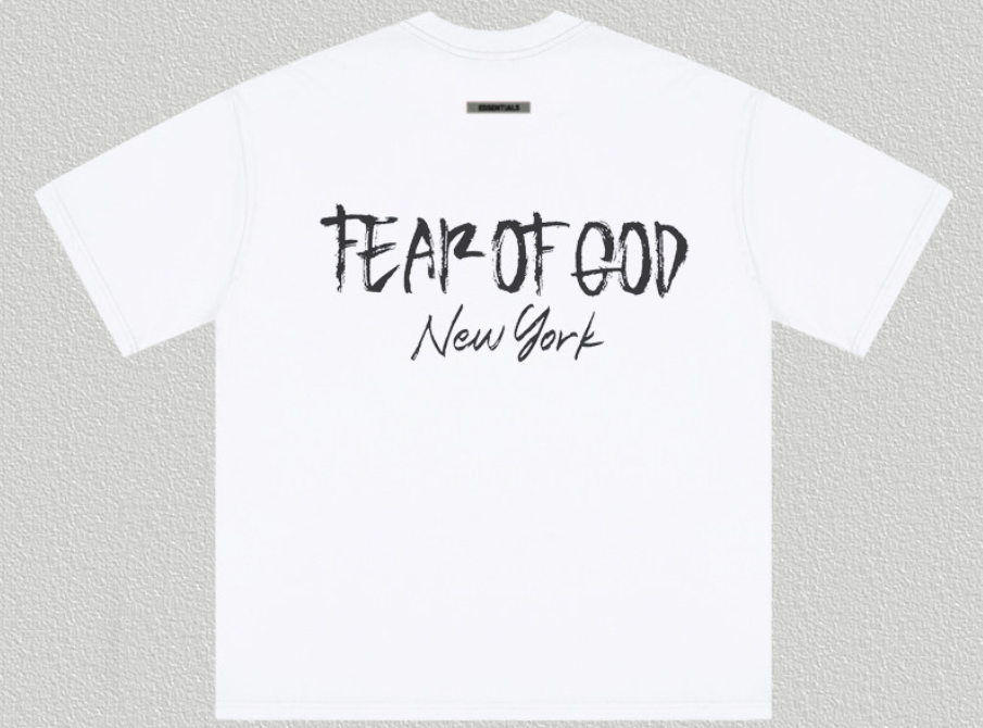 Fear of God Essentials Small Logo White T-Shirt