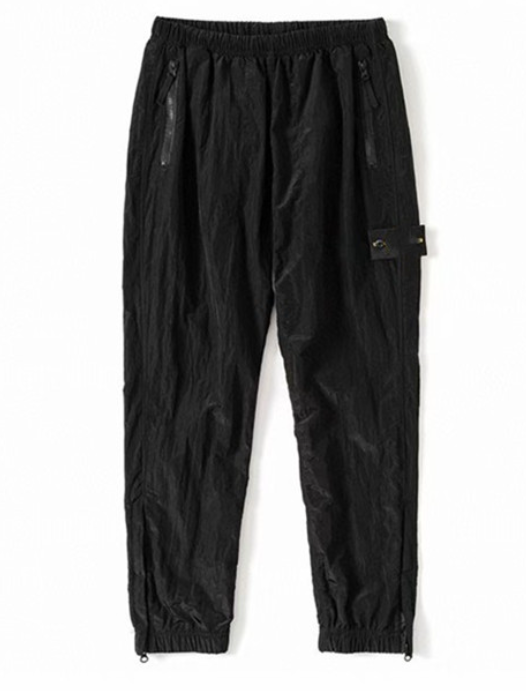 Fear of God Essentials Black Nylon Tech Pants