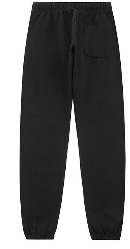 Fear of God Essentials Black Tonal Logo Sweatpants