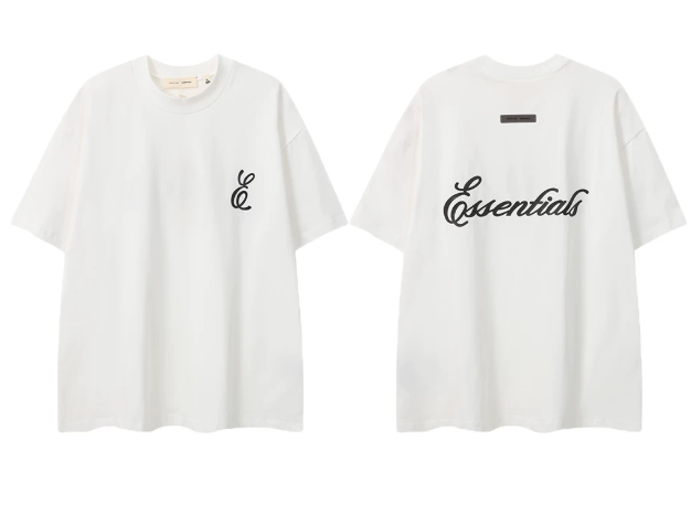 Fear of God Essentials Script Logo White T-Shirt