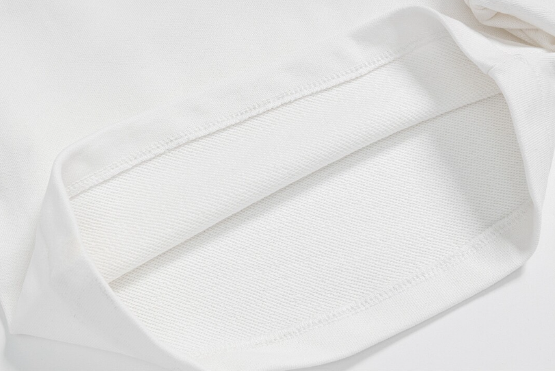 Fear of God Essentials White Tonal Logo Fleece Shorts