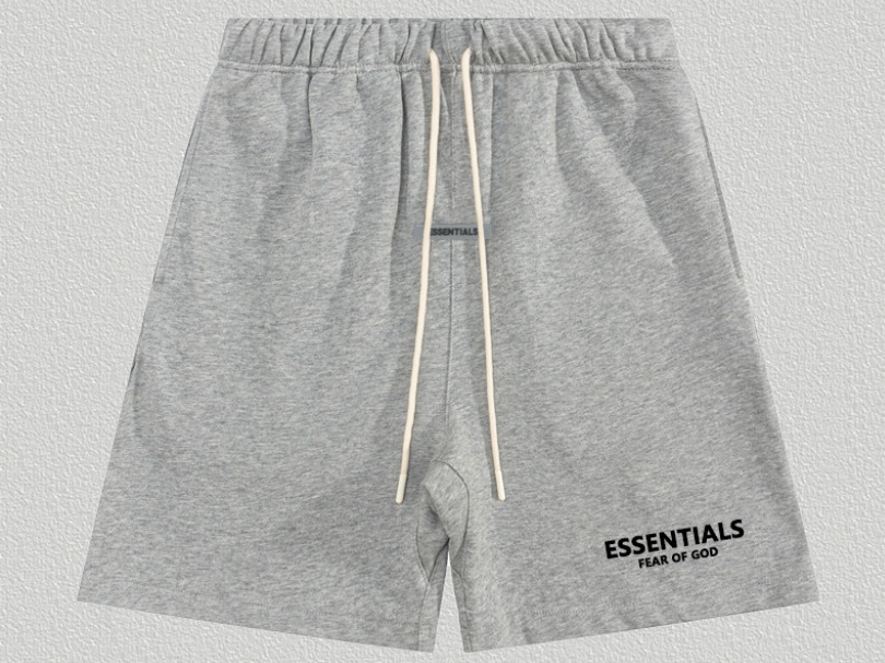 Fear of God Essentials Heather Gray Sweat Shorts