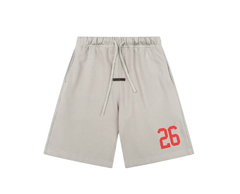 Fear of God Essentials Light Gray 26 Graphic Shorts