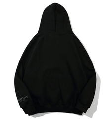 Fear of God Essentials Black Core Logo Hoodie