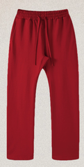 Fear of God Essentials Crimson Red Relaxed Sweatpants