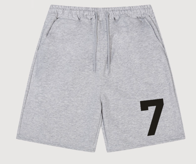 Fear of God Essentials Heather Gray 7 Fleece Shorts