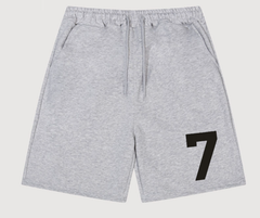 Fear of God Essentials Heather Gray 7 Fleece Shorts