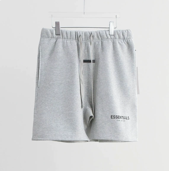 Fear of God Essentials Heather Grey Essential Shorts