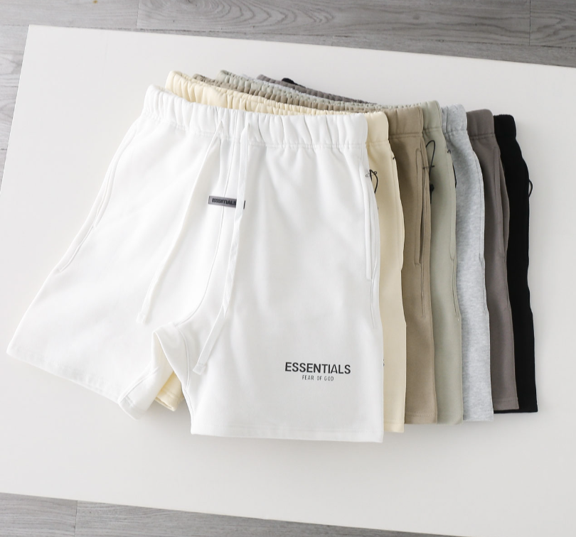 Fear of God Essentials Heather Grey Essential Shorts
