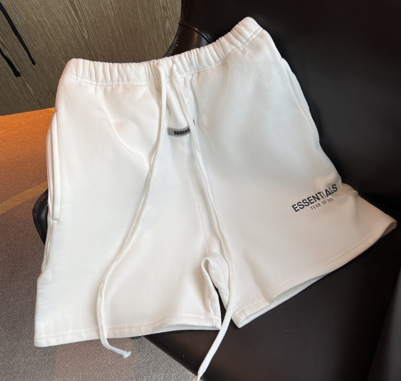Fear of God Essentials Cream 3M Logo Shorts