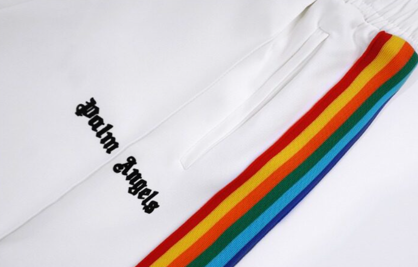 FOG Essentials Rainbow Stripe Track Pants