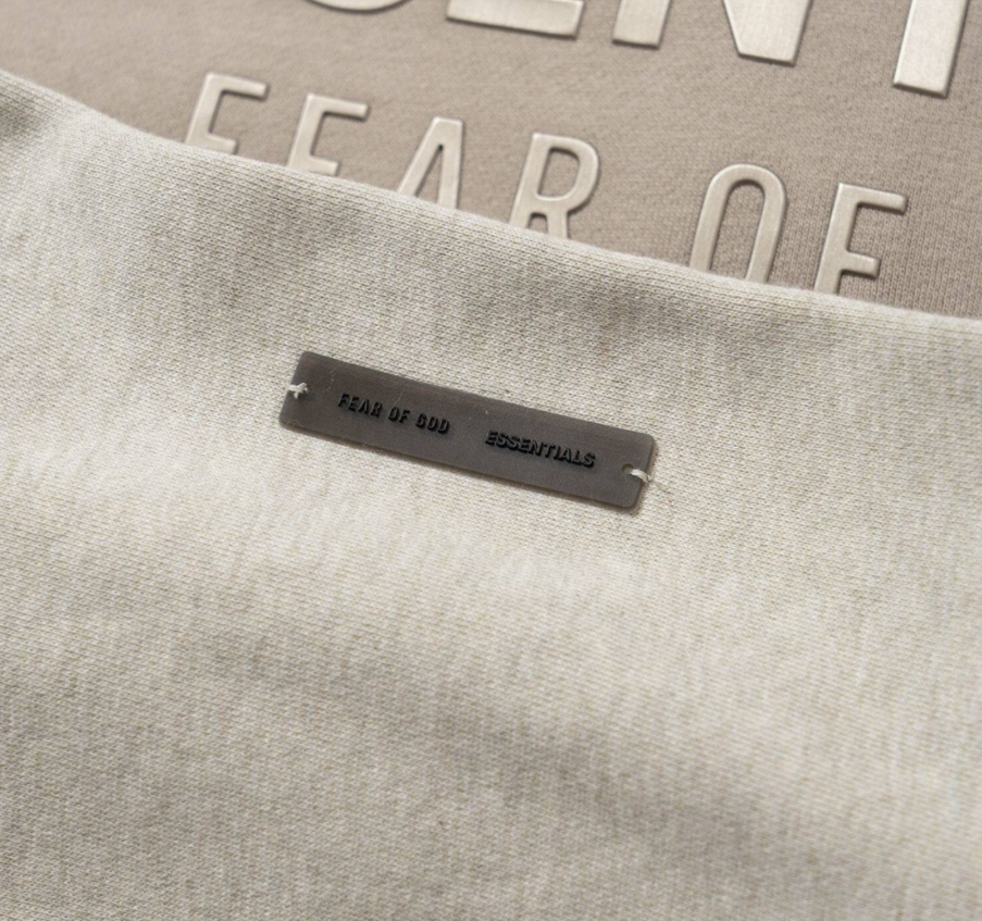 Fear of God Essentials Sage Green Full-Zip Hoodie
