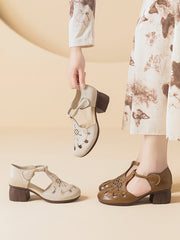 Women Summer Retro Sandals