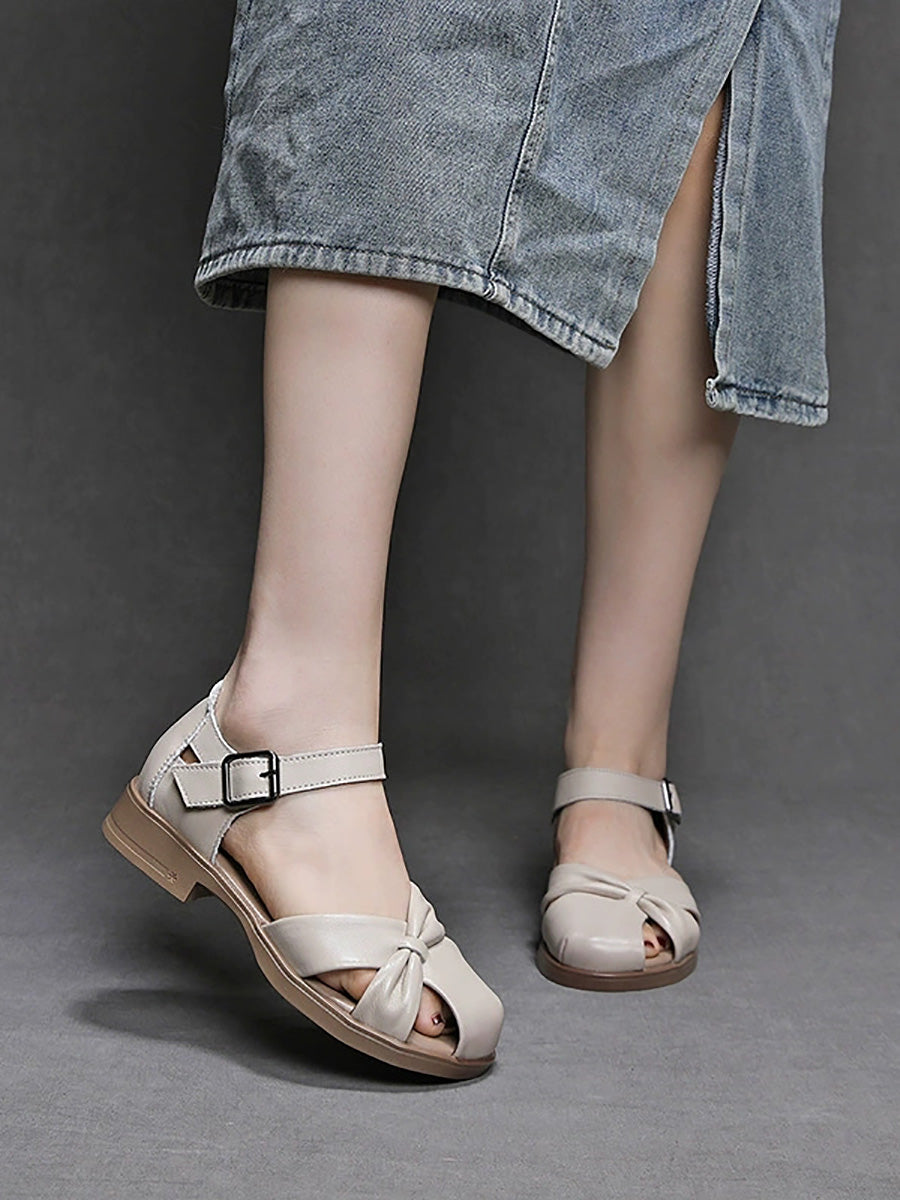 Women Genuine Leather Comfort Sandals