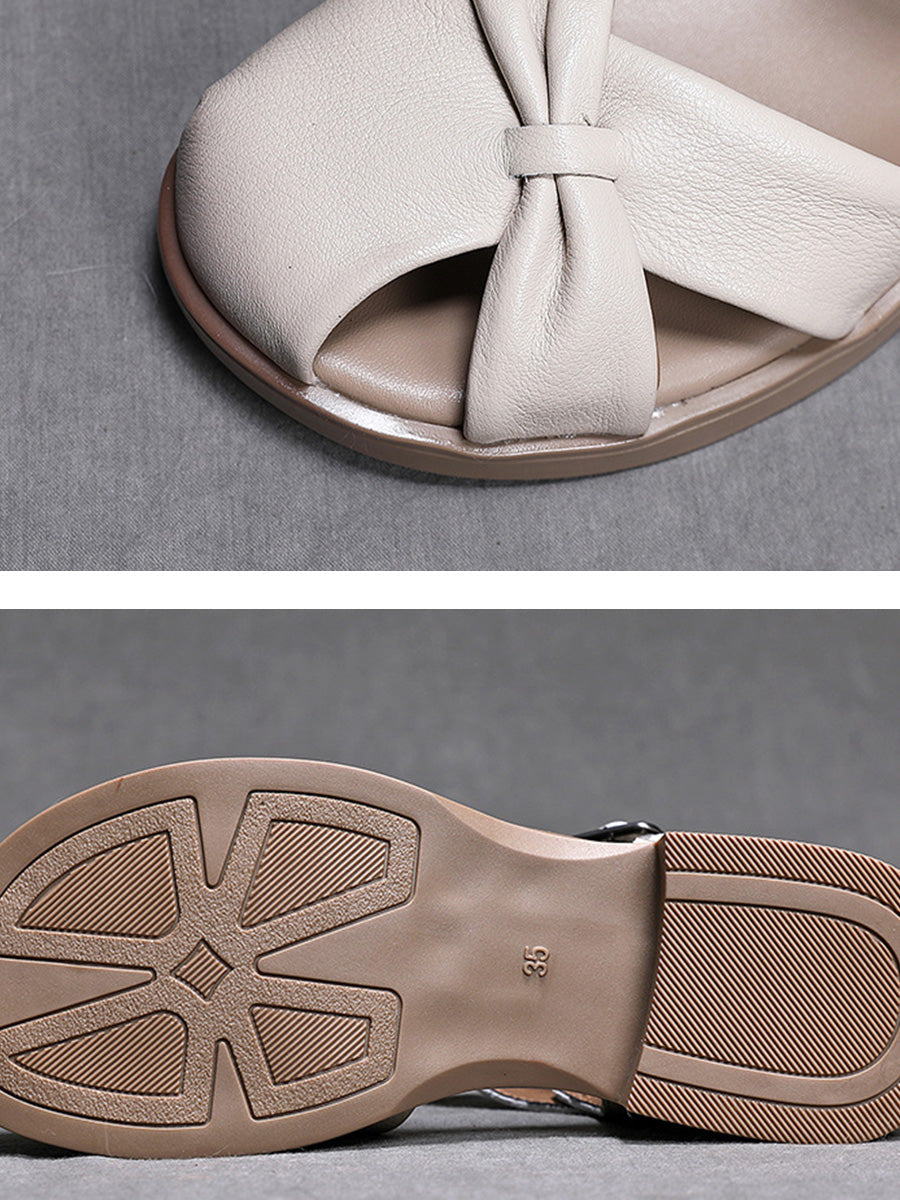 Women Genuine Leather Comfort Sandals